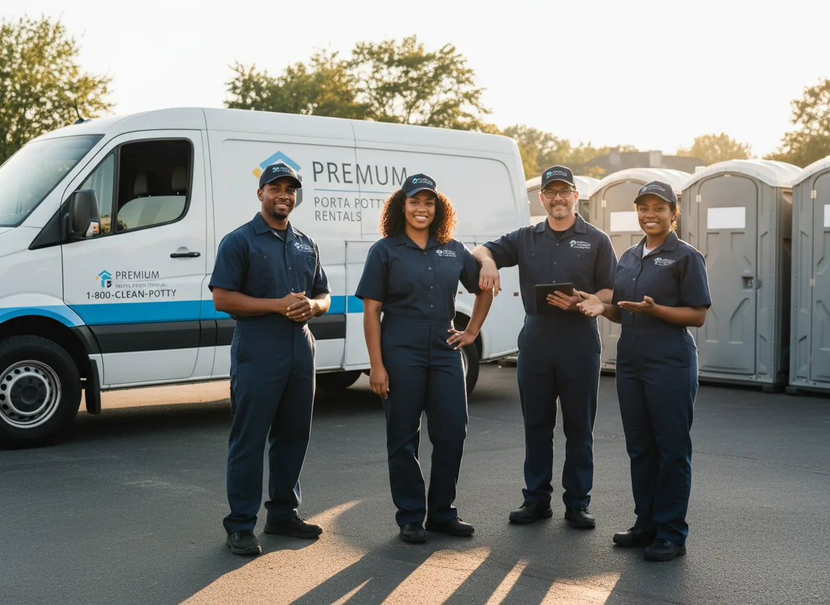 VIP Portable Toilets company in Allenton, WI